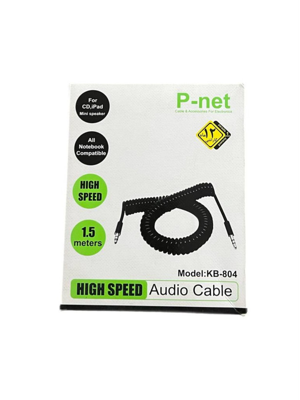 کابل AUX فنری