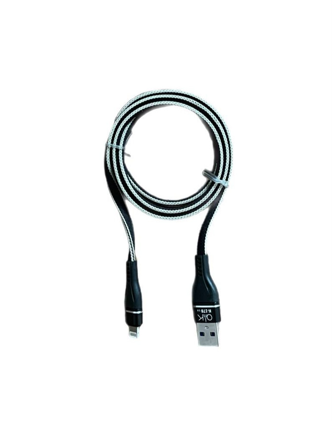 خرید کابل تبدیل usb به لایتنینگ مدل اوآک K-178