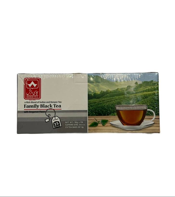 خرید چای کیسه ای دبش بسته ۲۵عددی