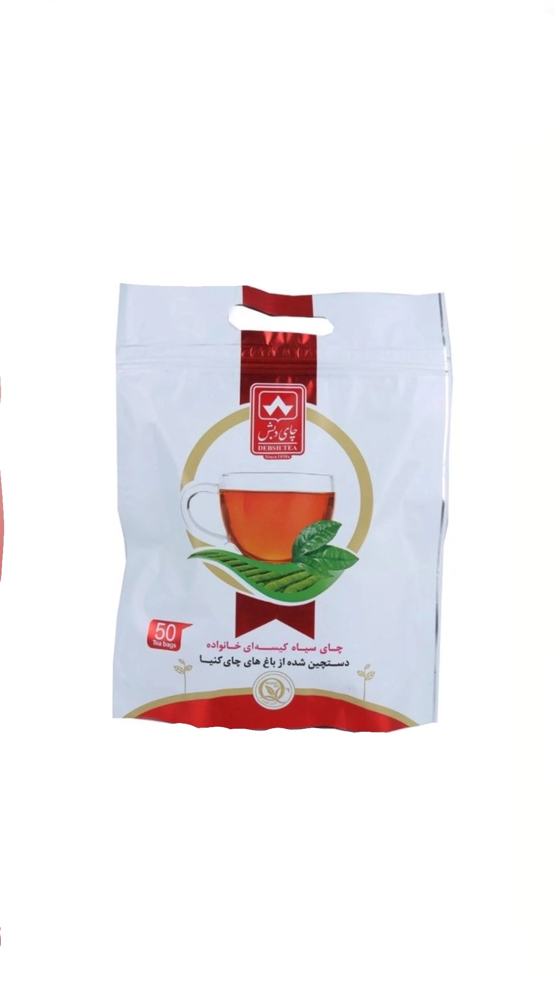 خرید چای سیاه کیسه ای دبش بسته ۵۰عددی