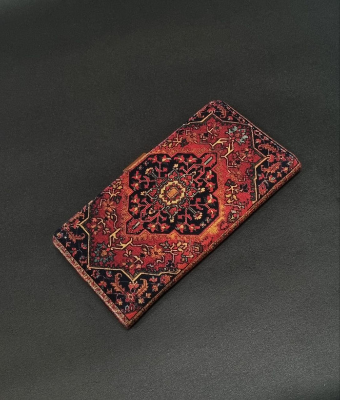 خرید کیف پول طرح فرش