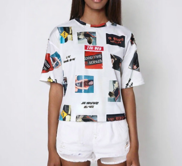 خرید نیم تنه طرح دار زنانه