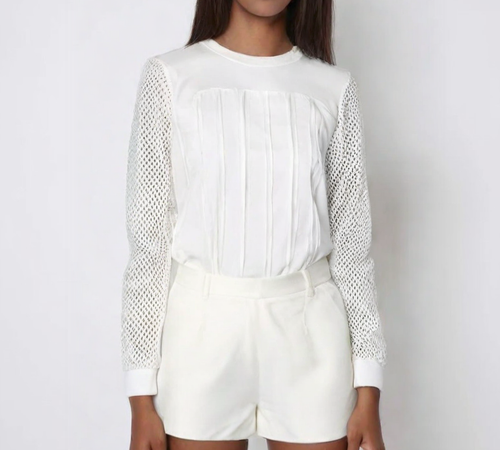 خرید بلوز سفید زنانه