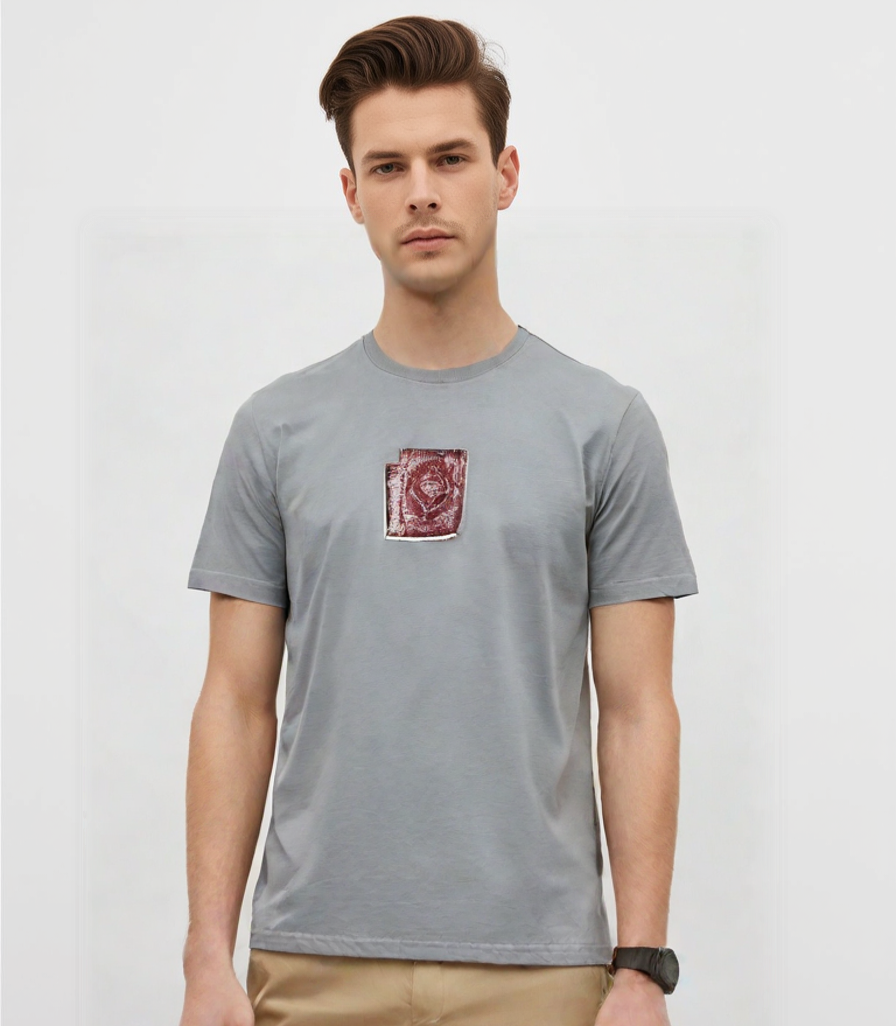 تیشرت طرح فرش مردانه