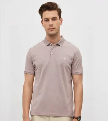 خرید تیشرت جودون یقه دار مردانه