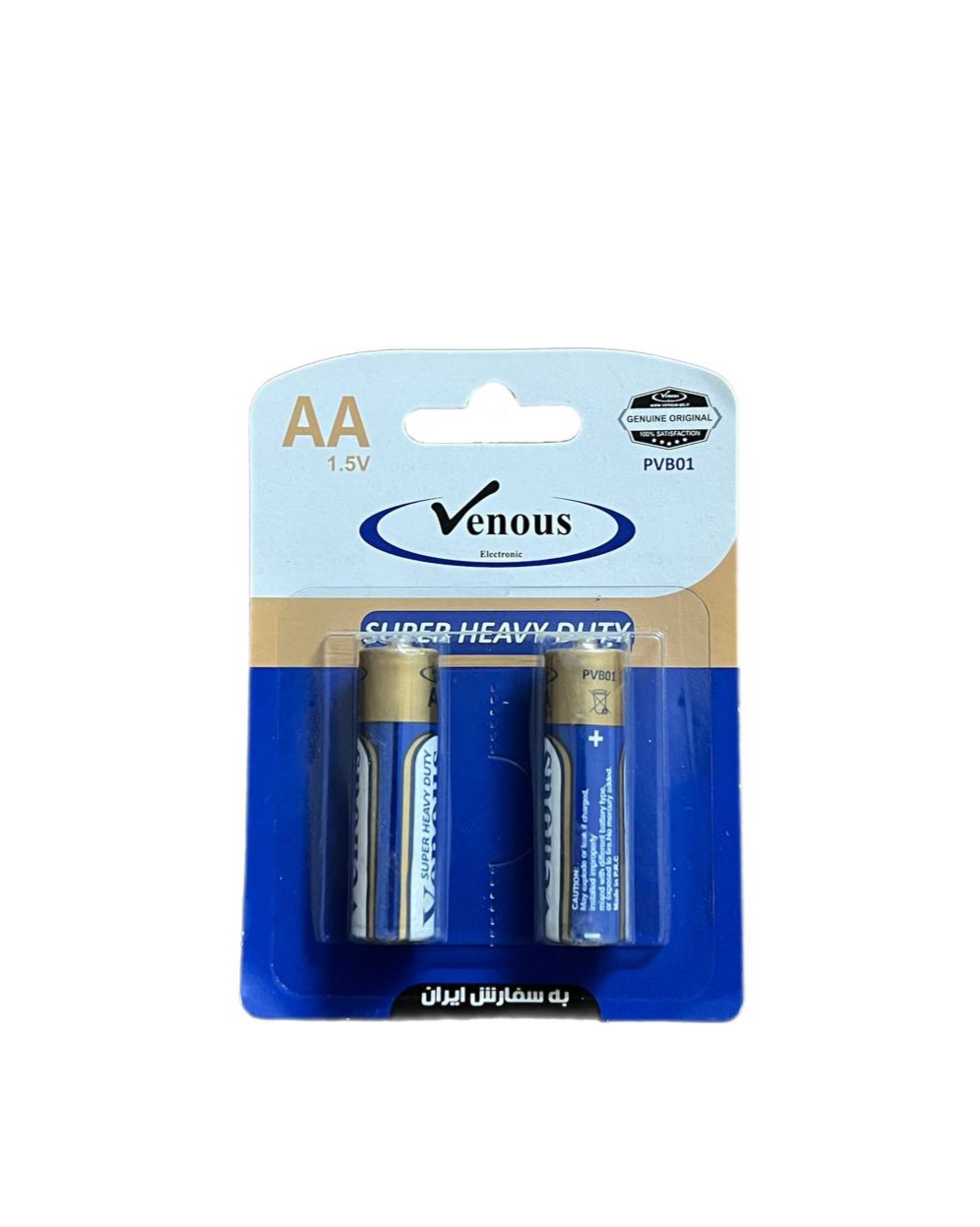 باتری قلمی بسته ۲عددی مدل ونوس