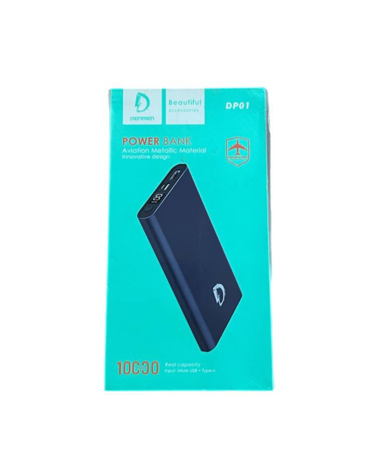 خرید پاور بانک ۱۰۰۰۰ میلی آمپر مدل دنمن