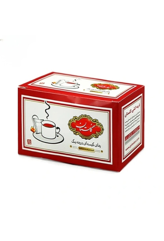 خرید چای کیسه ای گلستان بسته ۲۵عددی