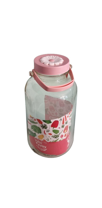 خرید بانکه شیشه ای ظرفیت ۶لیتر