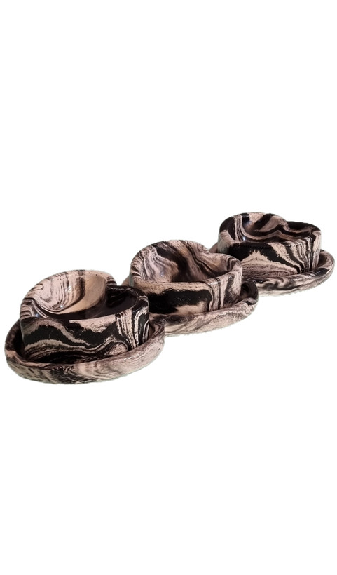 خرید و قیمت ست آجیل خوری ۴تیکه در هوجی