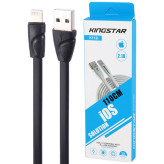 کابل آیفونی مدل KingStar K112i 2.1A طول ۱.۱متر