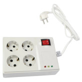 محافظ برق کامپیوتر 4 خانه ارت دار پارت الکتریک PE2204 با کابل 1٫8 متری